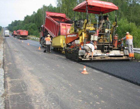 Дорожно-строительные работы.