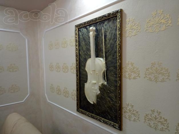 Декоративная штукатурка и краска, барельеф